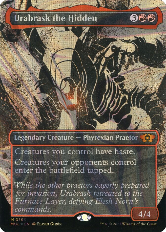Urabrask the Hidden card front