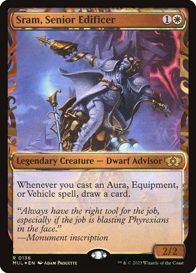 Sram, Senior Edificer card front
