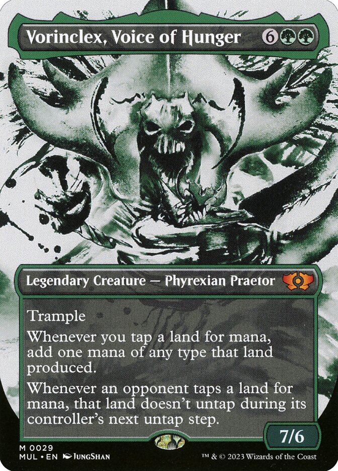 Vorinclex, Voice of Hunger card front