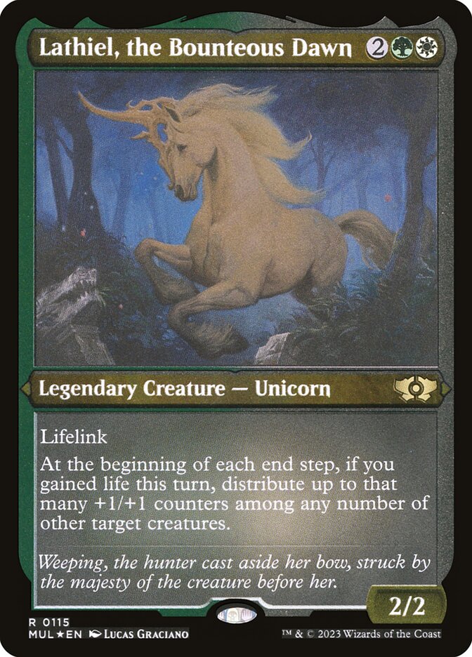 Lathiel, the Bounteous Dawn card front