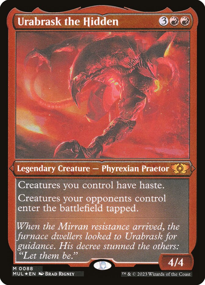 Urabrask the Hidden card front