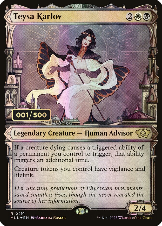 Teysa Karlov card front
