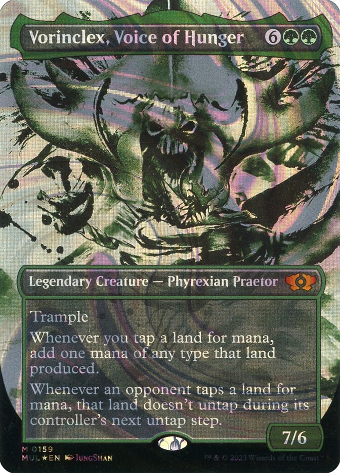 Vorinclex, Voice of Hunger card front
