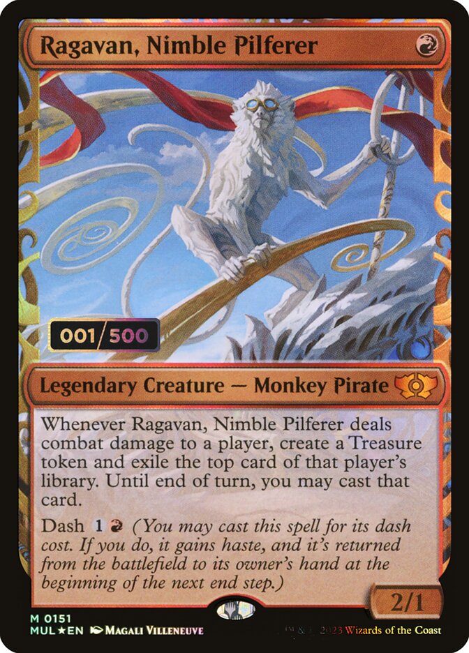 Ragavan, Nimble Pilferer card front