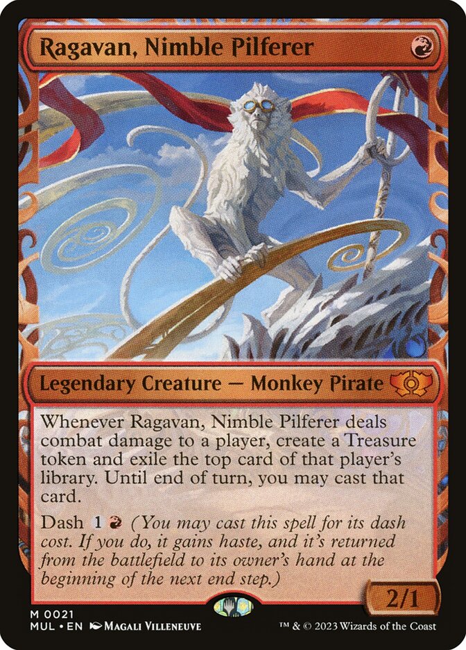Ragavan, Nimble Pilferer card front
