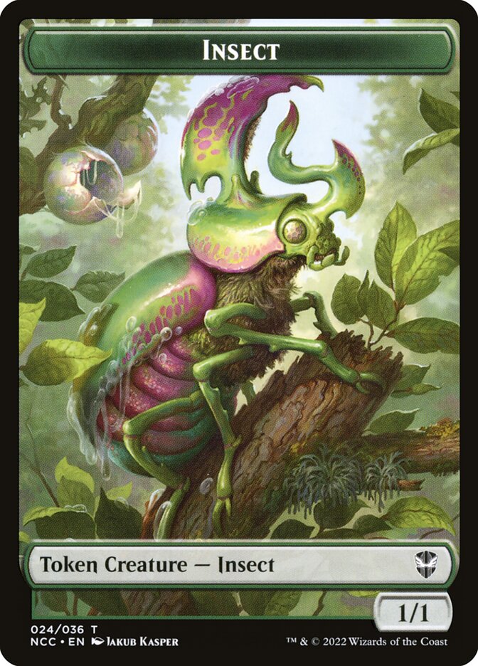 Insect card front