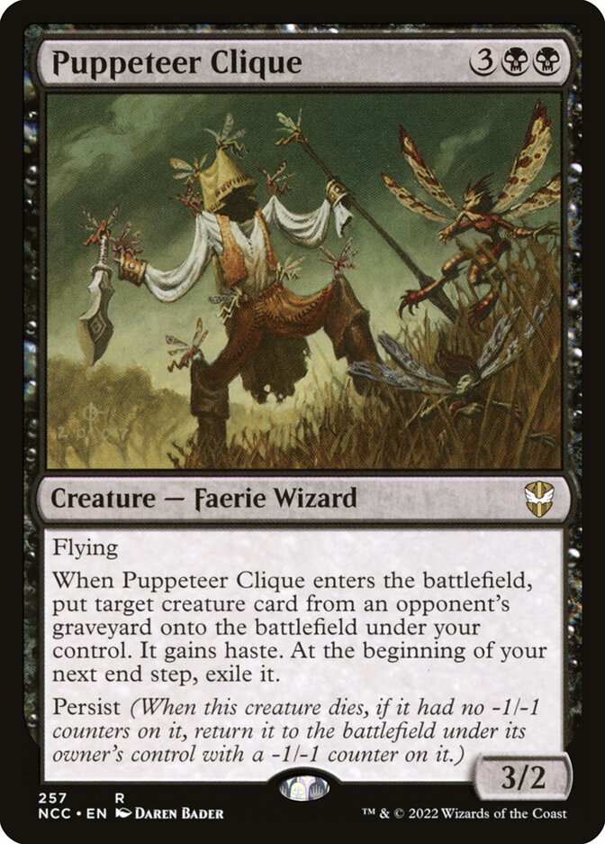 Puppeteer Clique card front