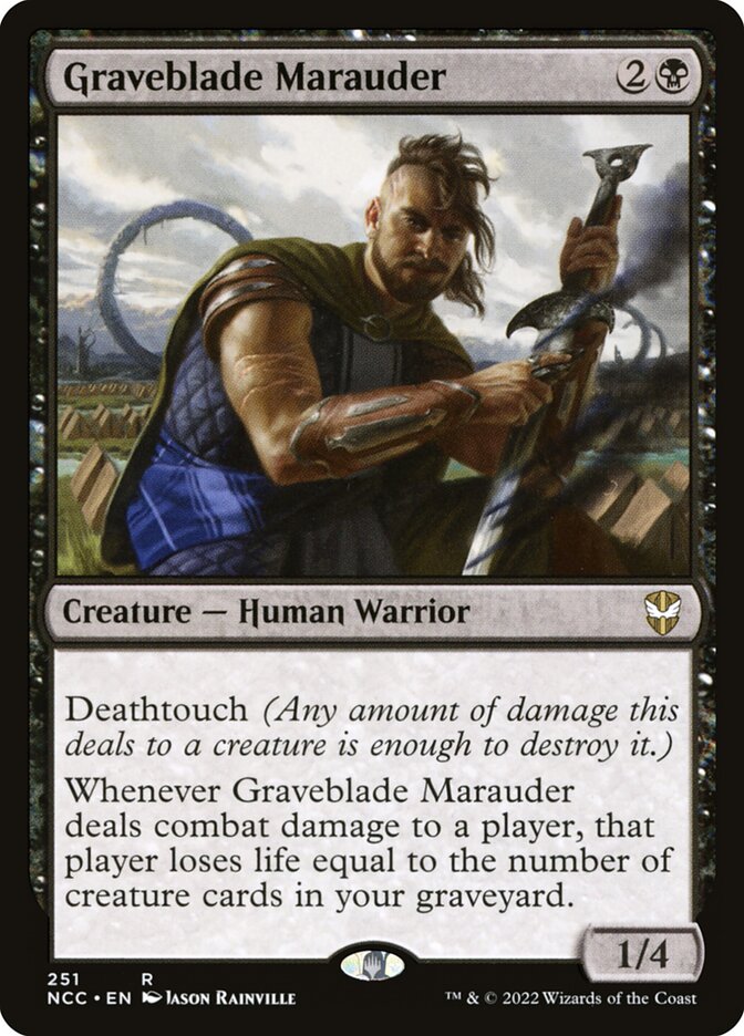 Graveblade Marauder card front