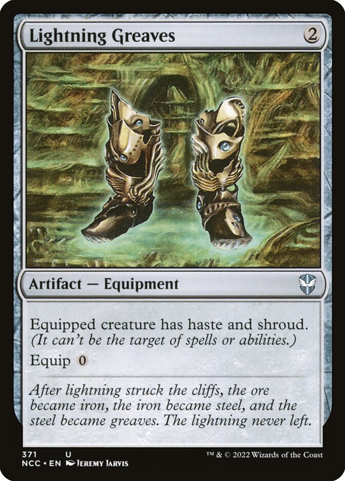 Lightning Greaves card front