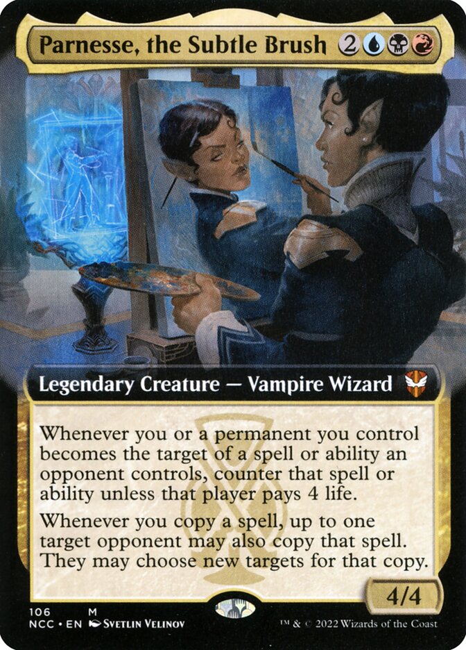 Parnesse, the Subtle Brush card front