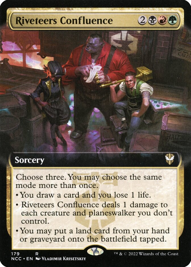 Riveteers Confluence card front