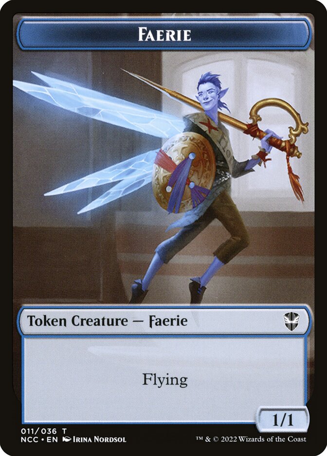 Faerie card front