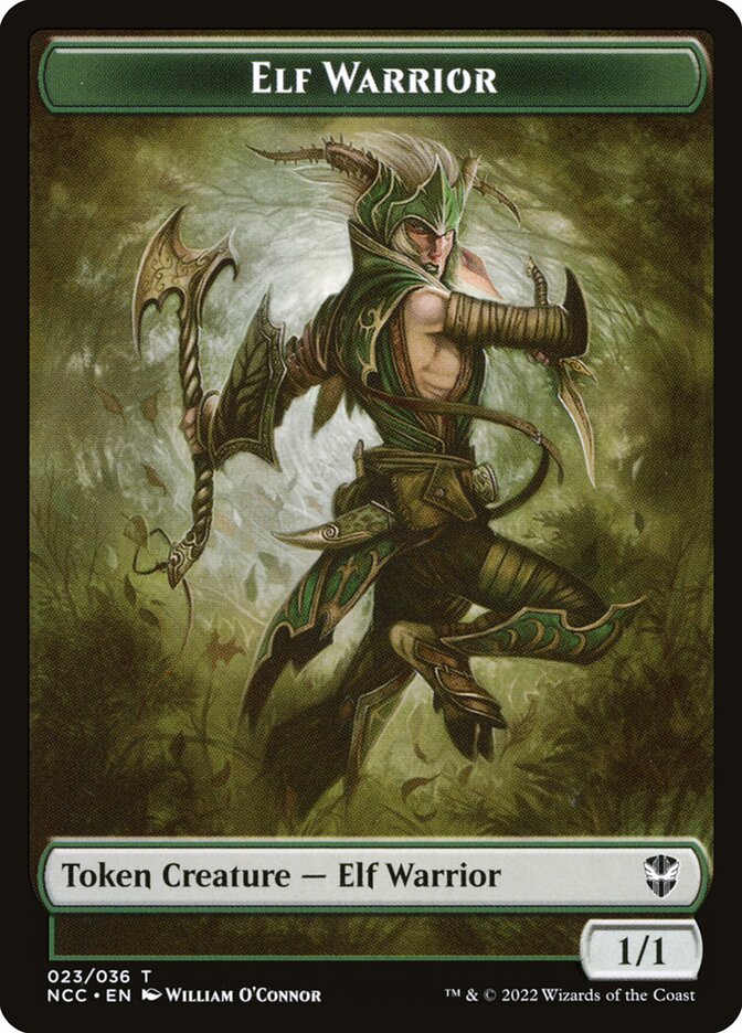 Elf Warrior card front