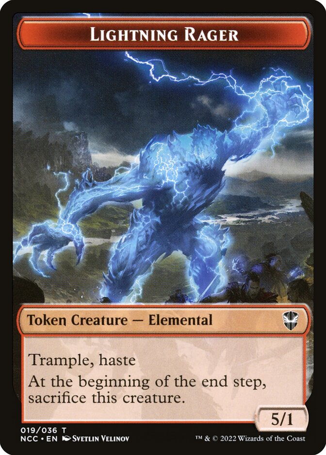 Lightning Rager card front