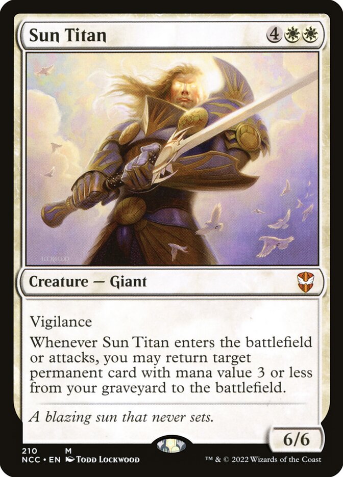 Sun Titan card front