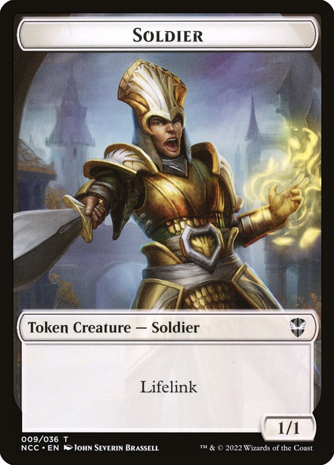 Soldier card front