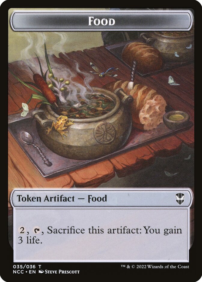 Food card front