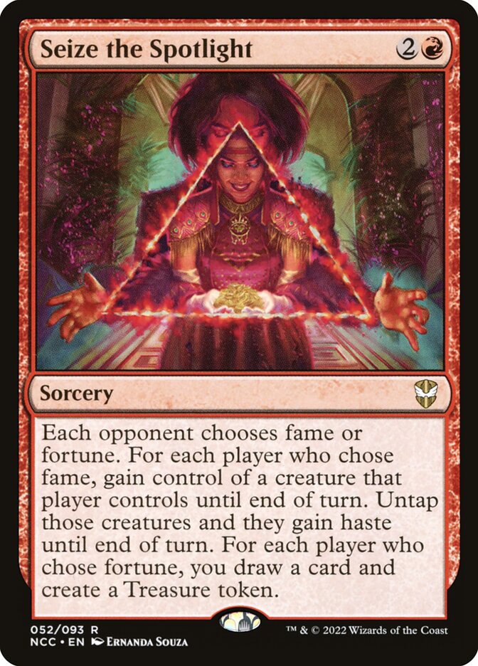 Seize the Spotlight card front