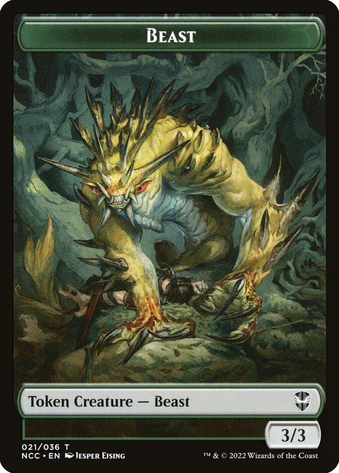 Beast card front