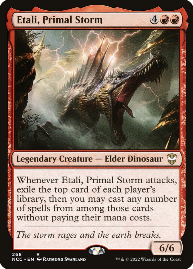 Etali, Primal Storm card front