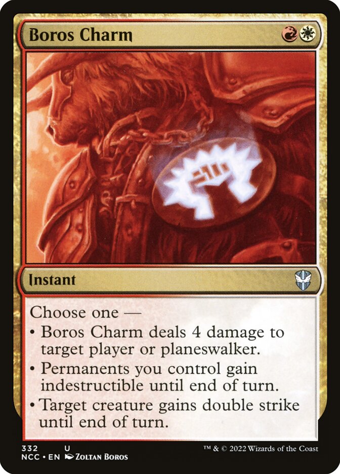 Boros Charm card front