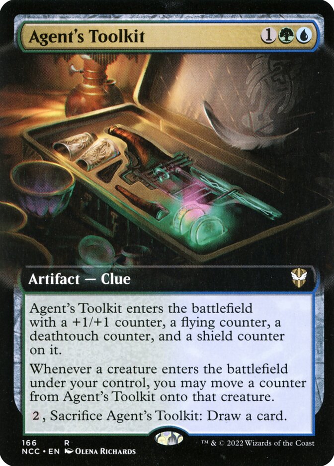 Agent's Toolkit card front