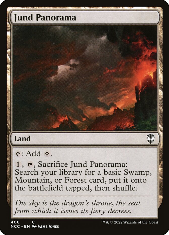 Jund Panorama card front