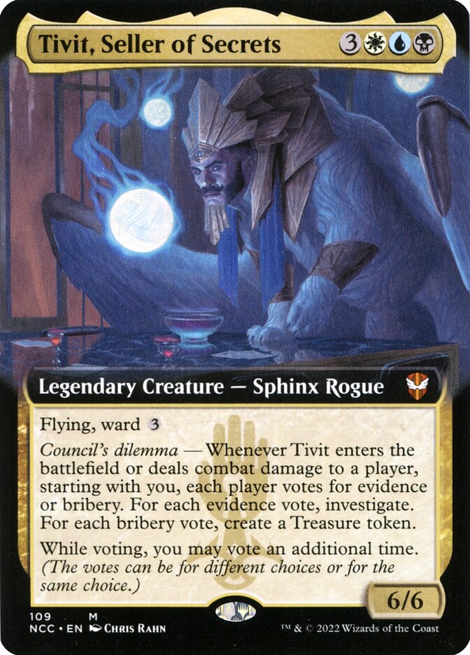 Tivit, Seller of Secrets card front