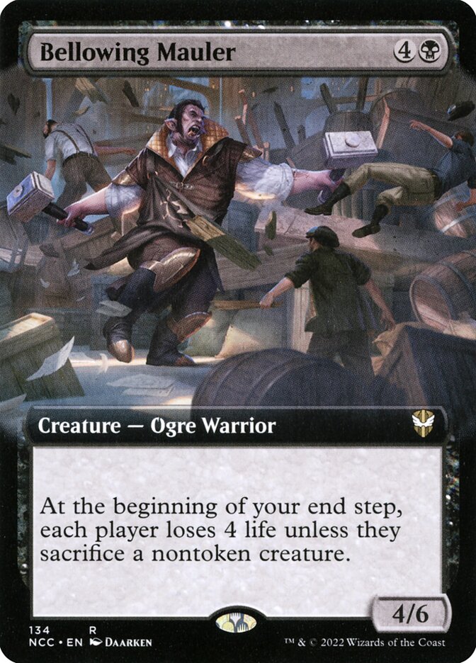 Bellowing Mauler card front