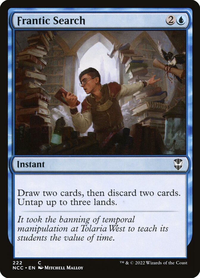 Frantic Search card front