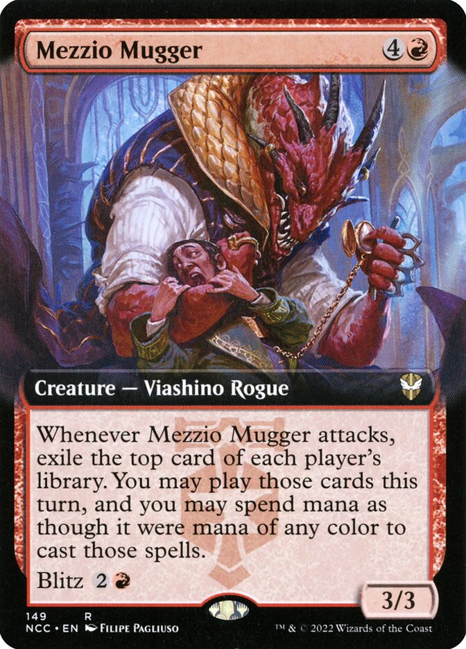 Mezzio Mugger card front