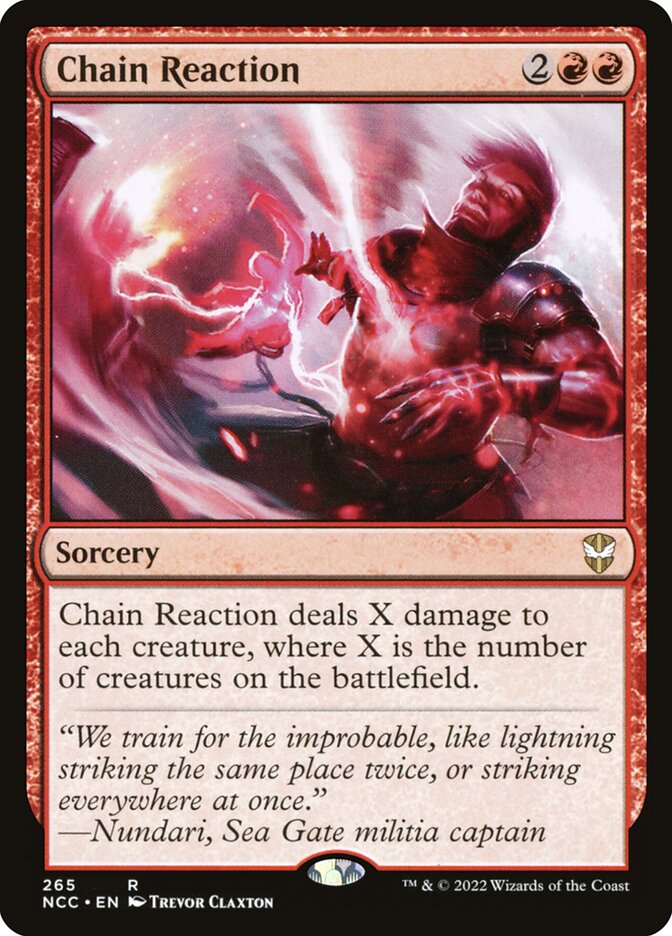 Chain Reaction card front