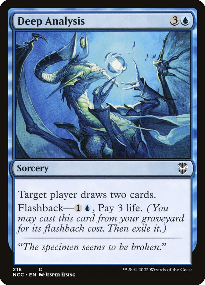 Deep Analysis card front