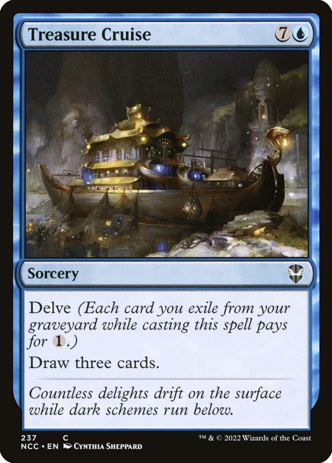 Treasure Cruise card front