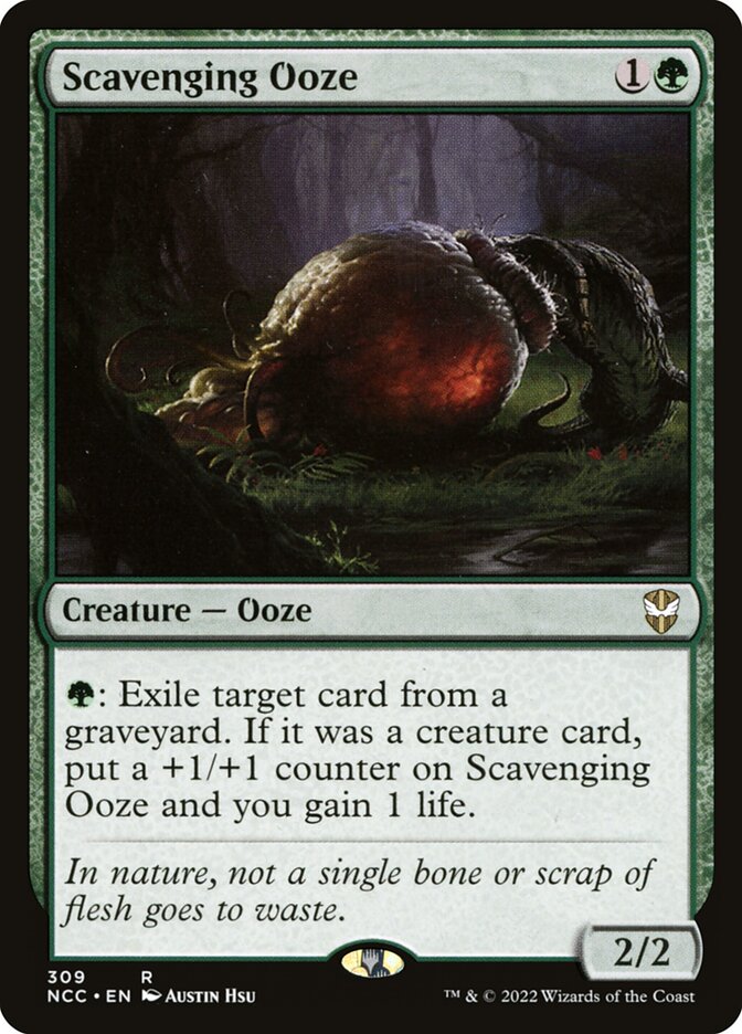 Scavenging Ooze card front