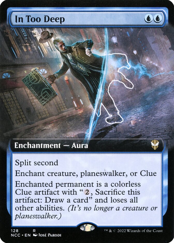 In Too Deep card front