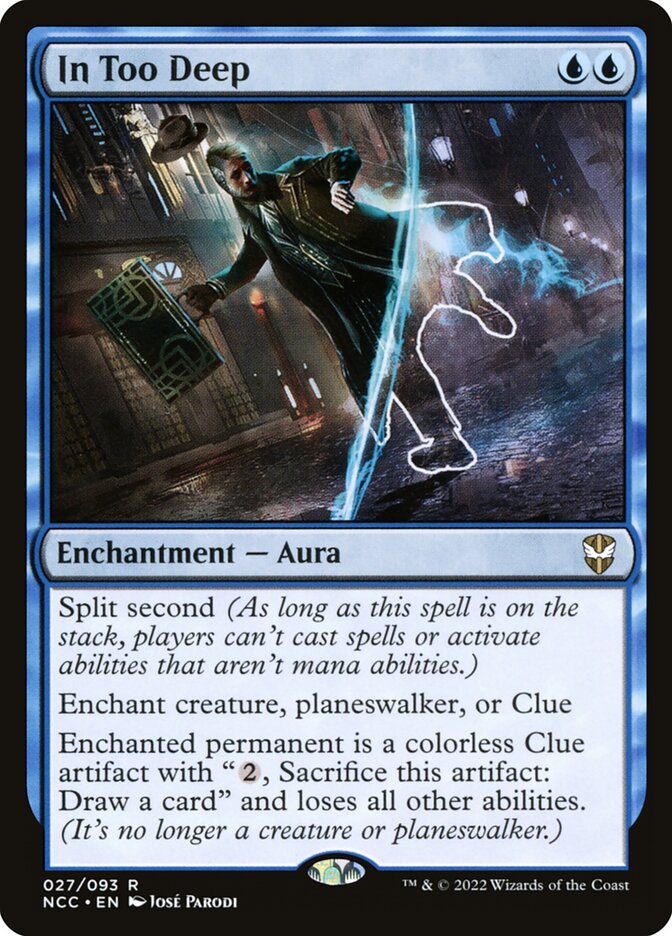 In Too Deep card front