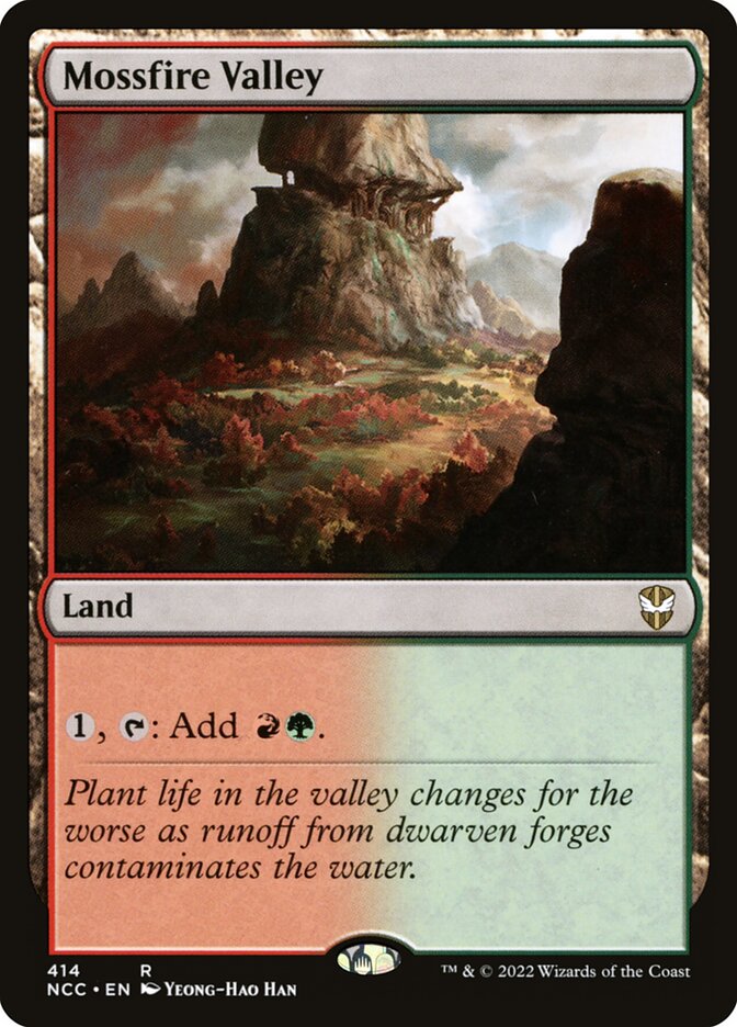 Mossfire Valley card front