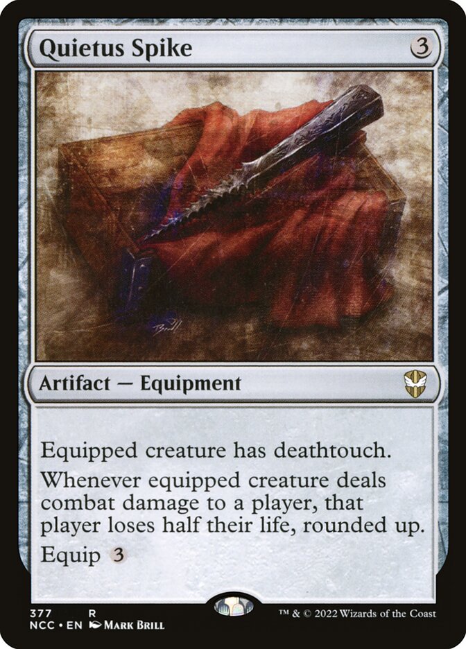 Quietus Spike card front