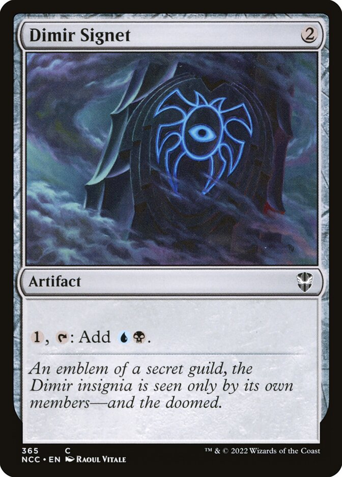 Dimir Signet card front
