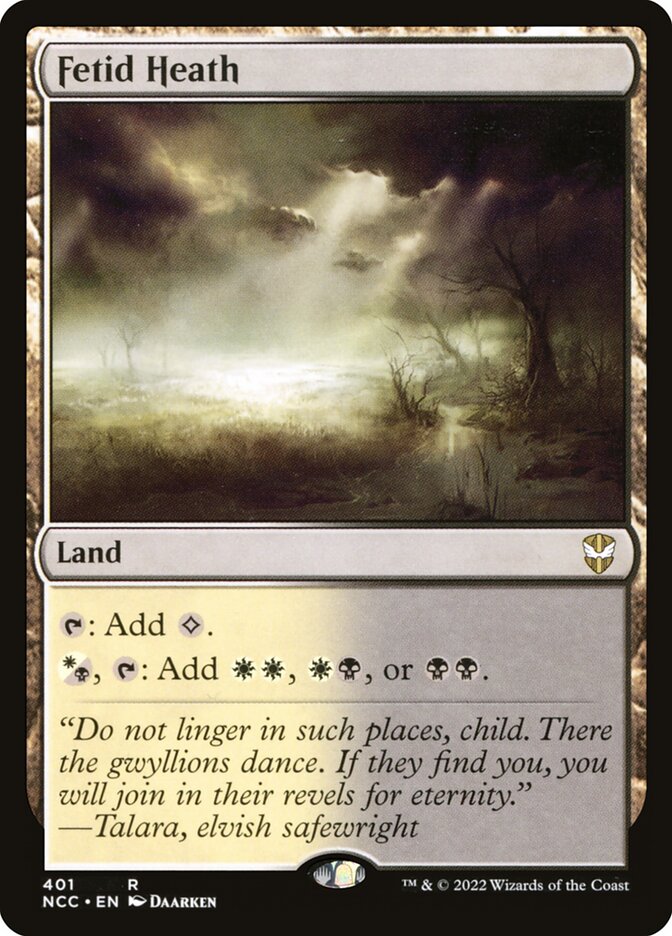 Fetid Heath card front