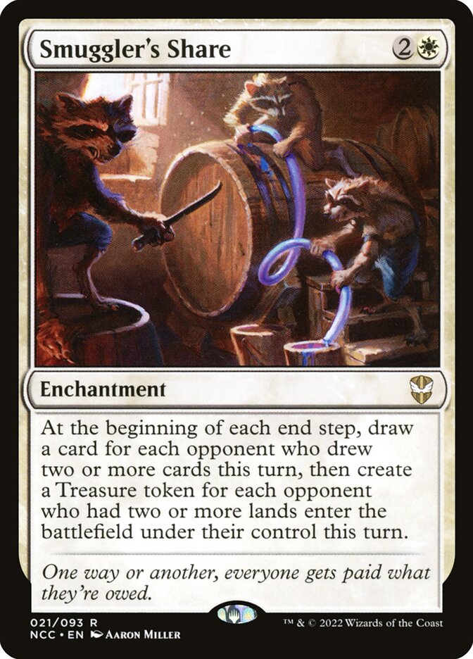 Smuggler's Share card front