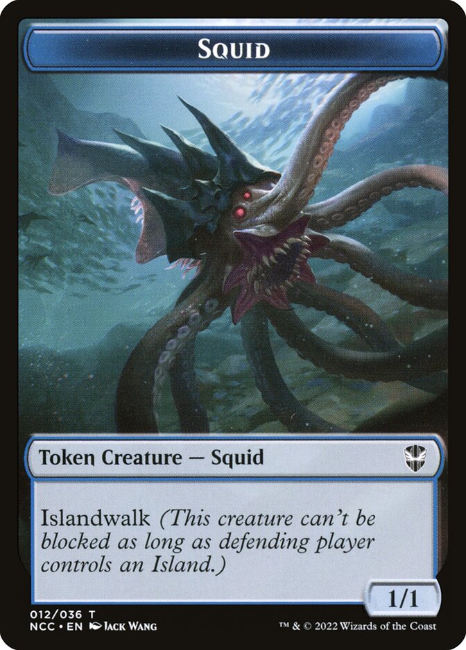 Squid card front
