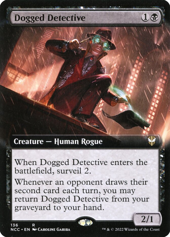 Dogged Detective card front