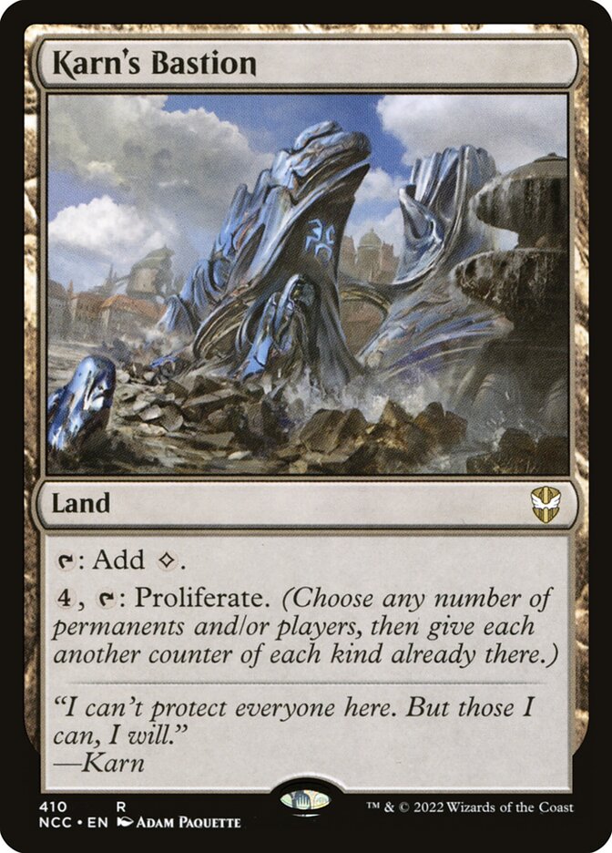 Karn's Bastion card front