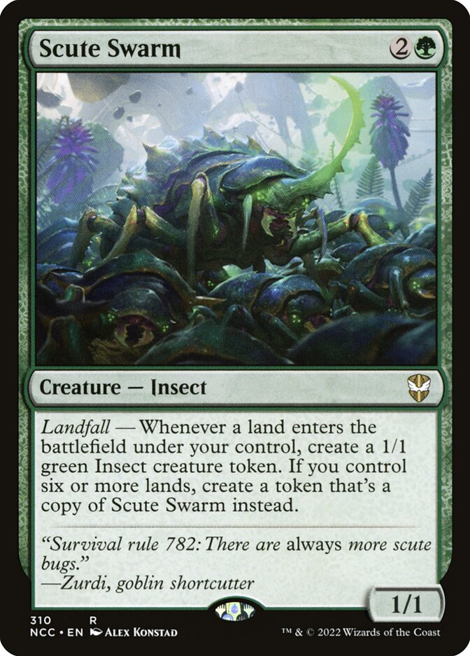 Scute Swarm card front