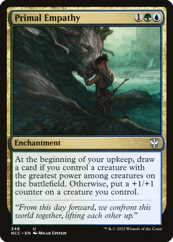 Primal Empathy card front
