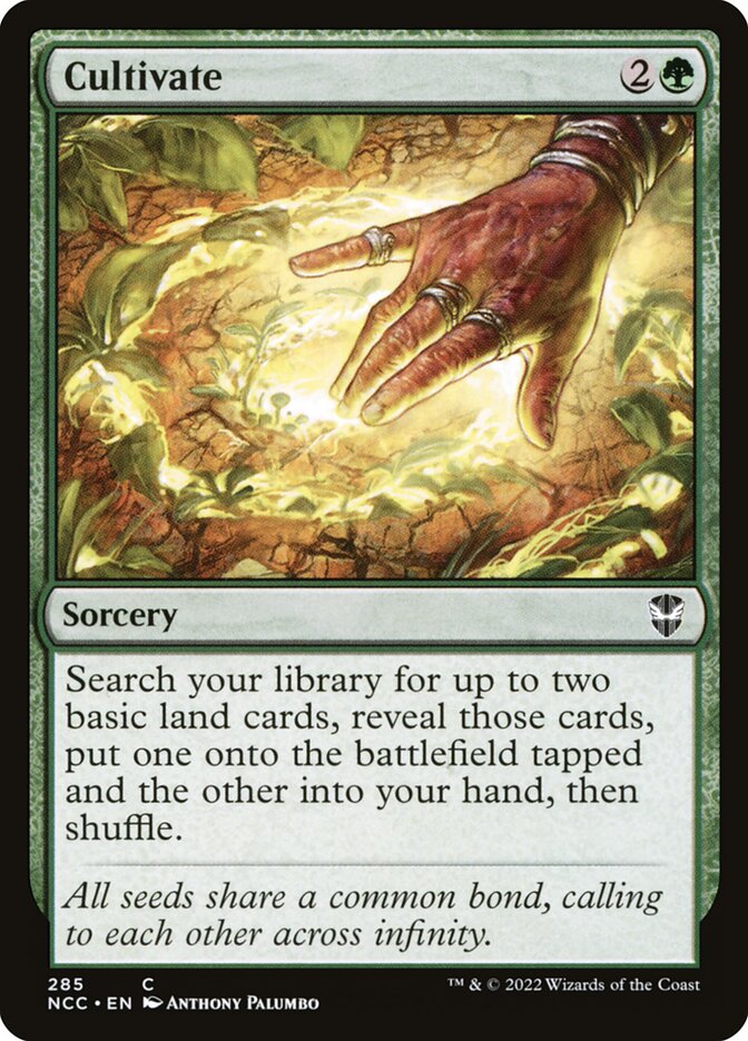 Cultivate card front