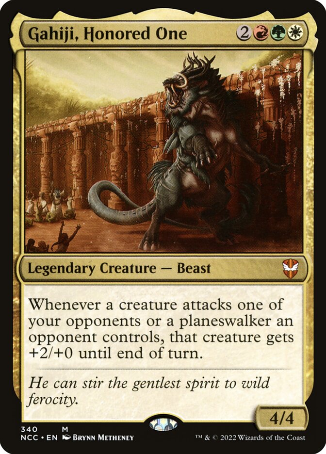 Gahiji, Honored One card front