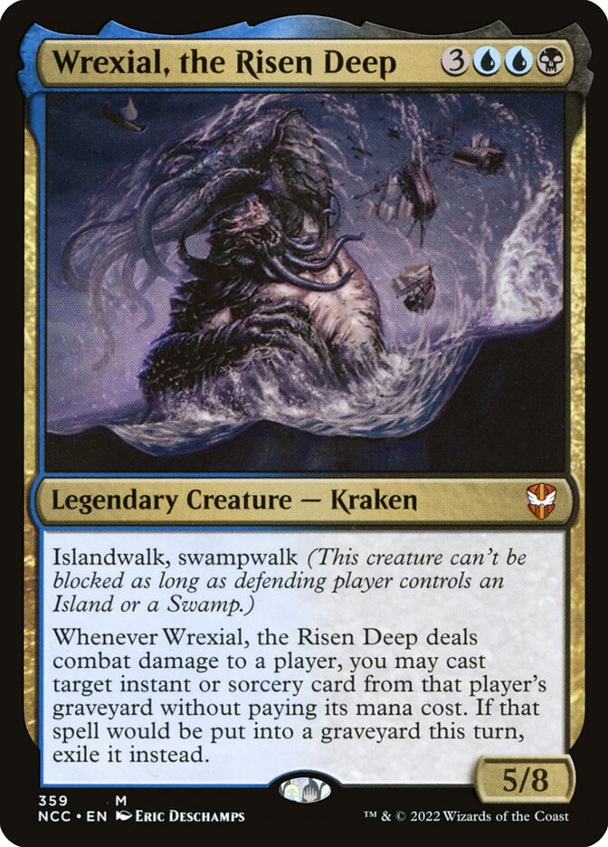 Wrexial, the Risen Deep card front